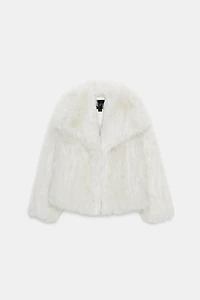 ZW COLLECTION FAUX FUR JACKET