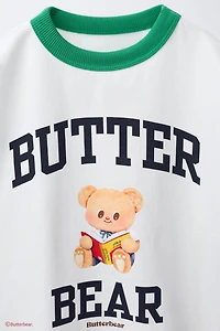 BUTTERBEAR © TRIM DETAIL T-SHIRT