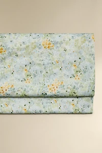 FLORAL PRINT FLAT SHEET
