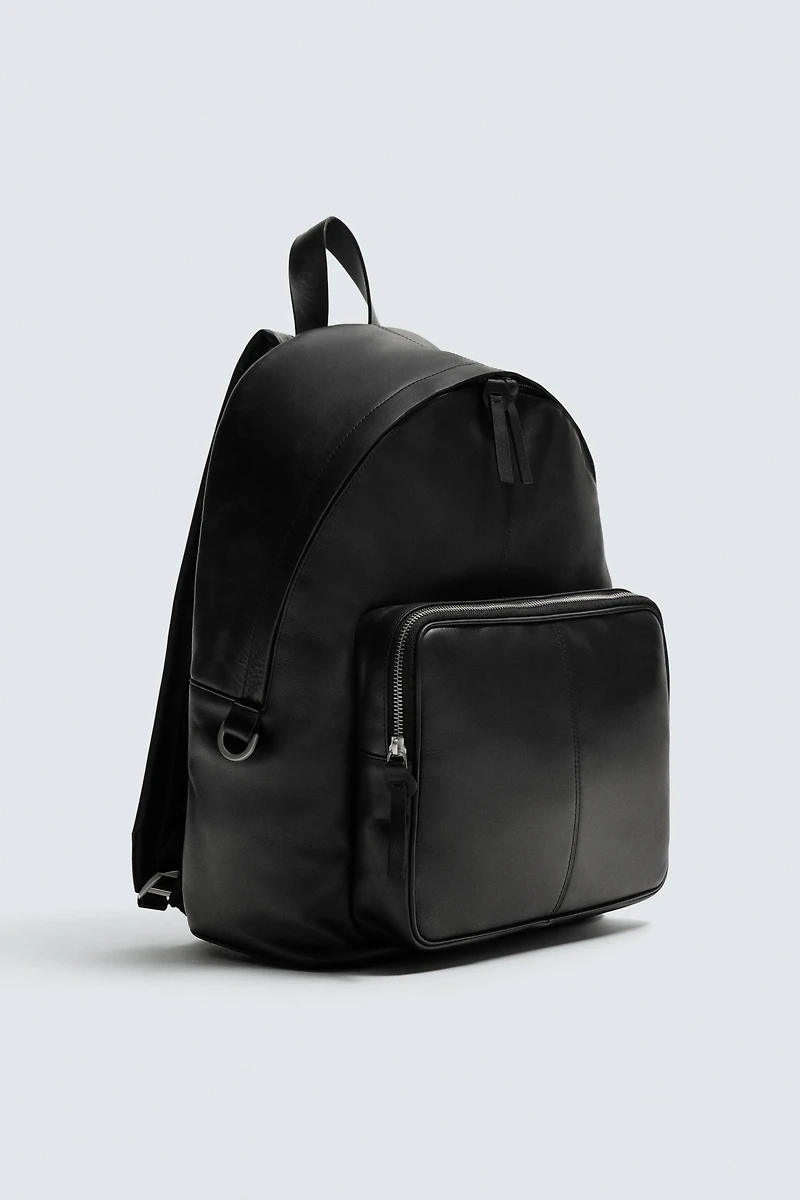 LEATHER BACKPACK
