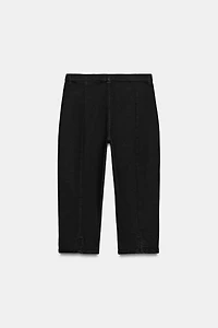 Z1975 MID-RISE ZIPPER CAPRI JEANS