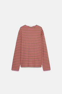 STRIPED LONG SLEEVE T-SHIRT