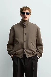 VESTE REMBOURRÉE 100% LAINE AARON LEVINE X ZARA