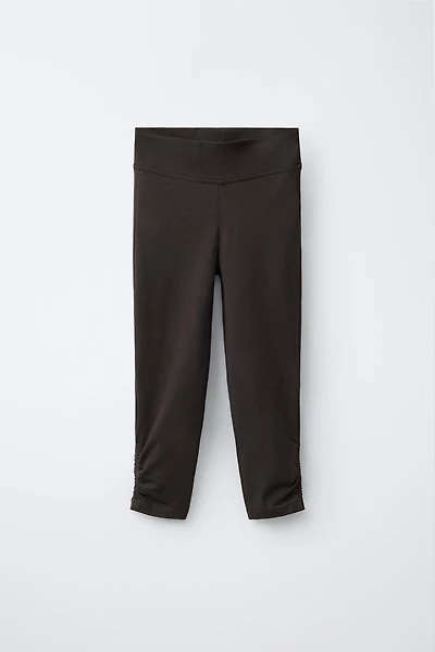 LEGGING CAPRI À PLIS