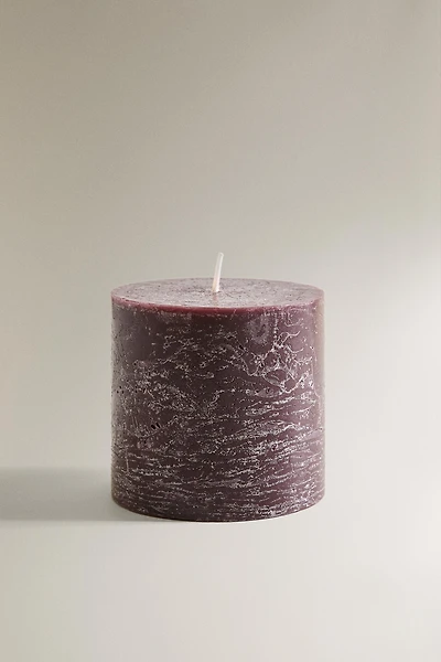 SMALL GINGERBREAD CYLINDRICAL SCENTED CANDLE