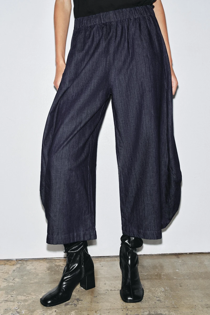 PANTALON DENIM VOLUME ZW COLLECTION