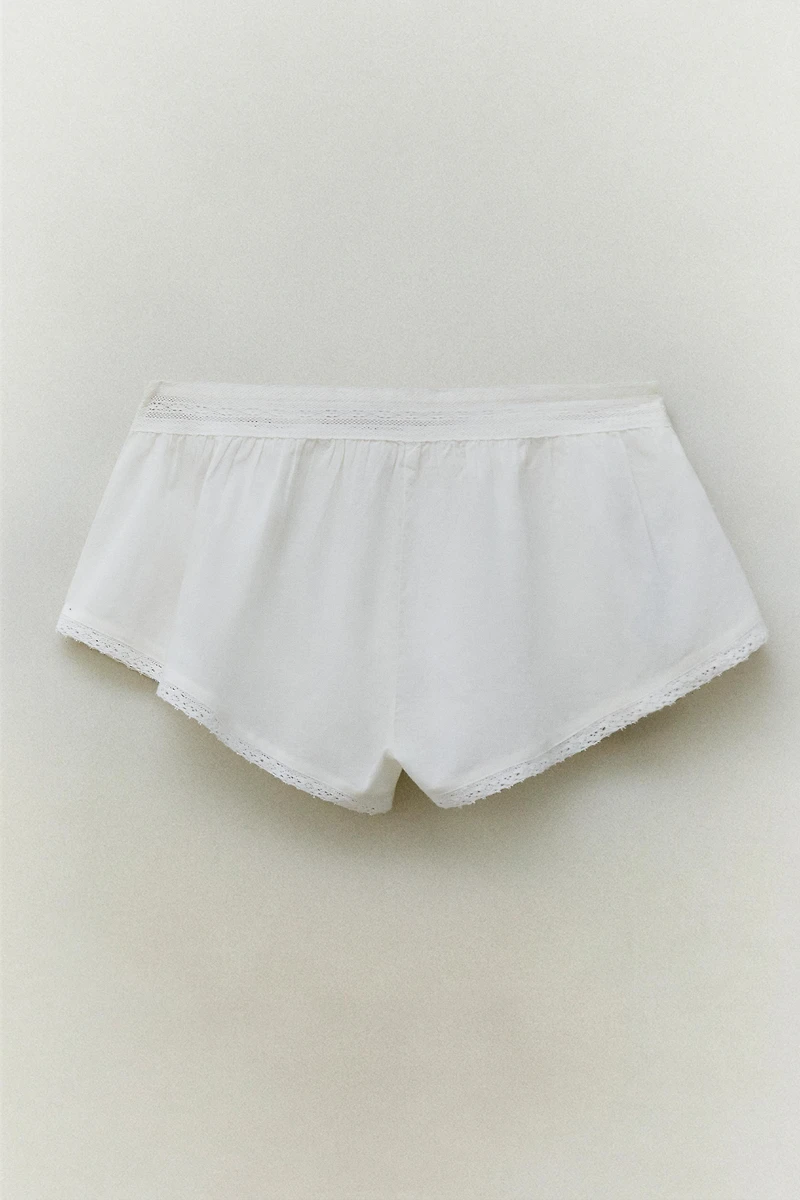 LACE CULOTTES SHORTS