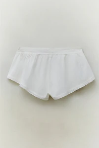 LACE CULOTTES SHORTS