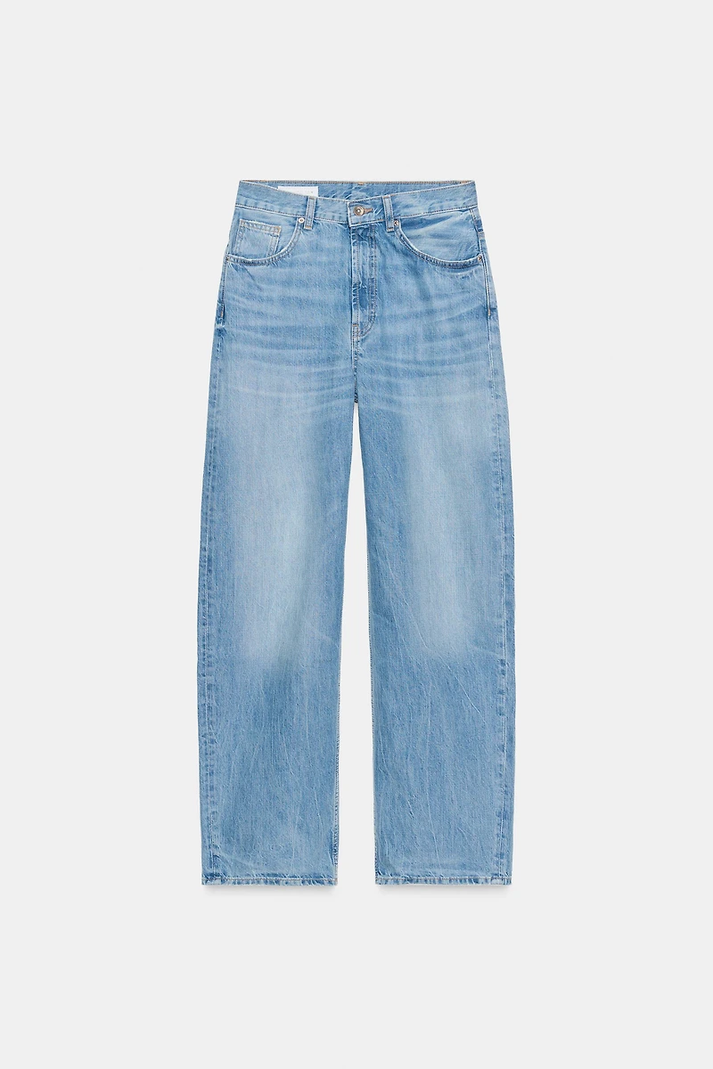 JEANS TRF DROIT TAILLE HAUTE