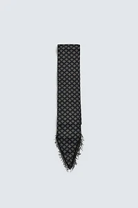 BEADED FLOWY FOULARD LIMITED EDITION
