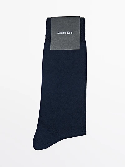 Chaussettes habillées unies