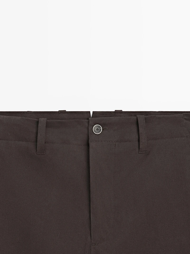 Wide-leg trousers with pockets - LIMITED