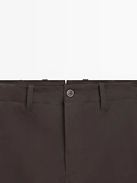 Wide-leg trousers with pockets - LIMITED