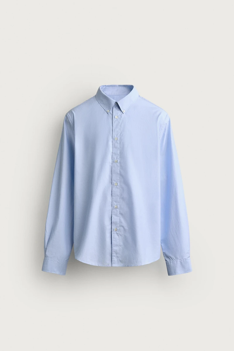 COTTON RELAXED FIT SHIRT