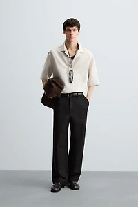100% LINEN POLO SHIRT