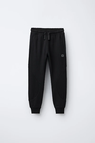 INTERLOCK PIQUÉ JOGGER PANTS
