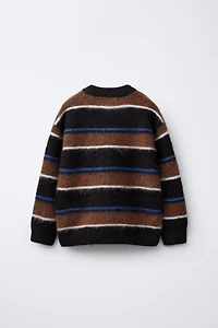 CHAMPION ® X ZARA STRIPED KNIT SWEATER