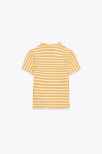 TOP VESTE JACQUARD