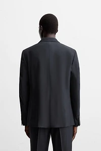 HERRINGBONE SUIT BLAZER