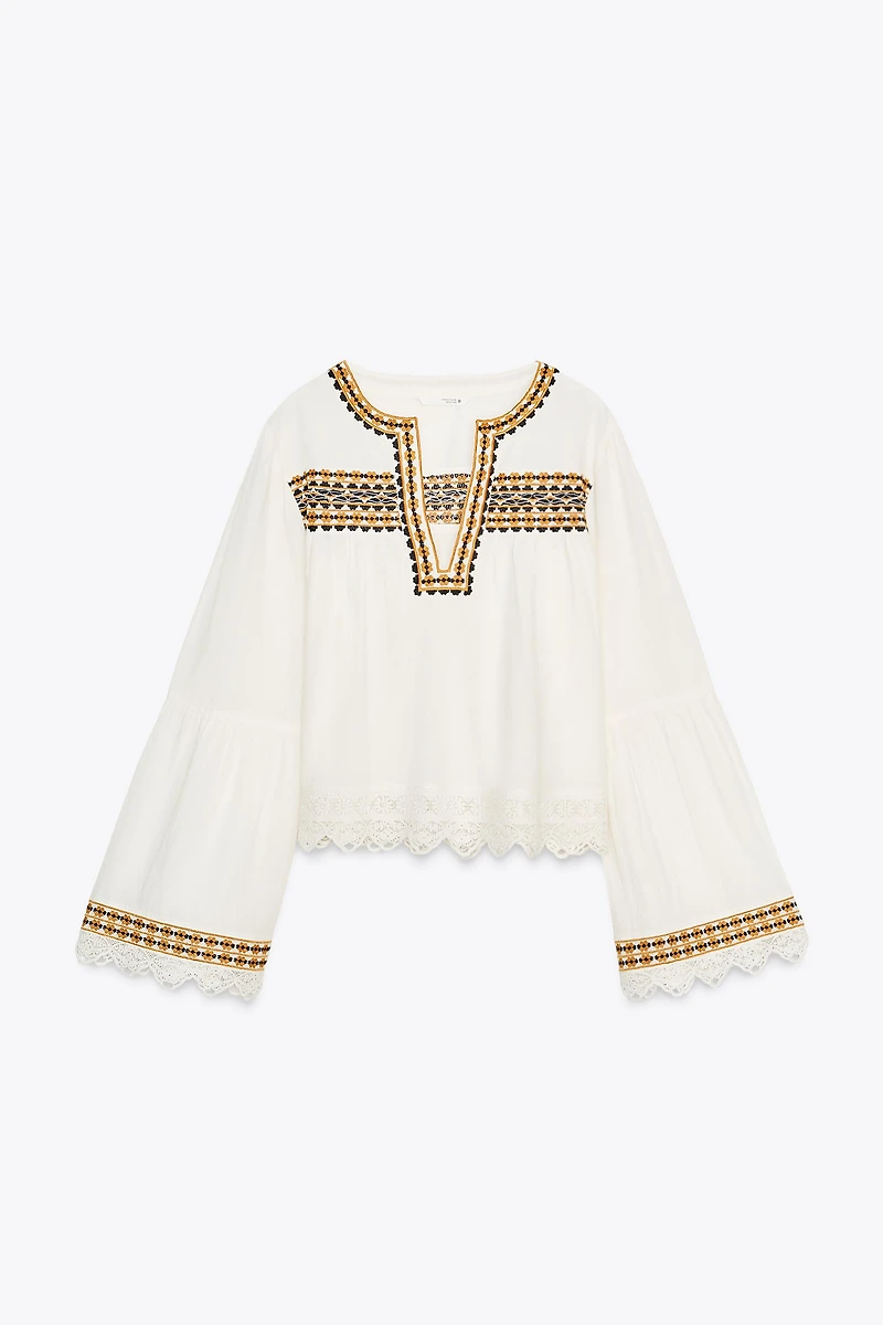 EMBROIDERED SHIRT ZW COLLECTION