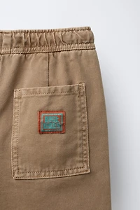 PANTALON BALLON À COUTURES