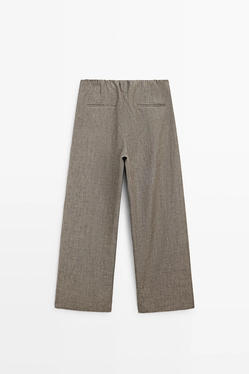 Flecked detail pants - STUDIO