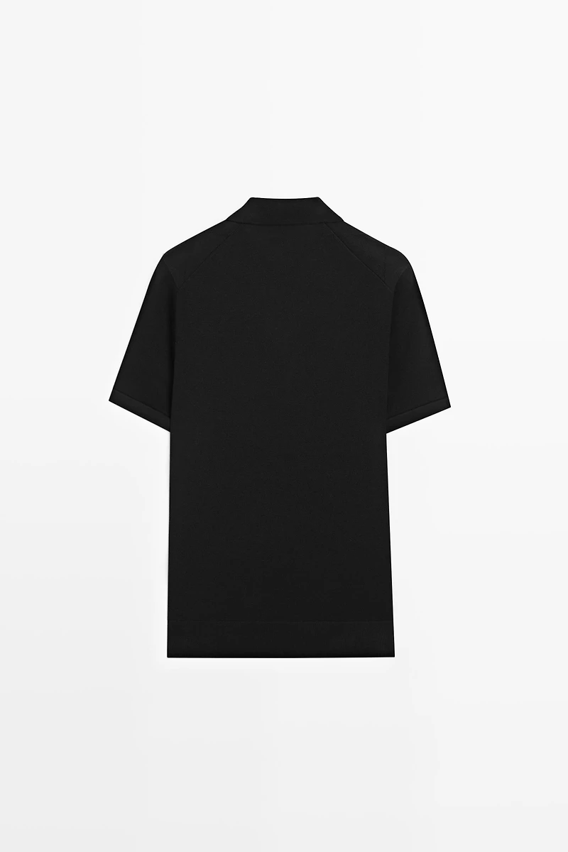 100% cotton short sleeve polo