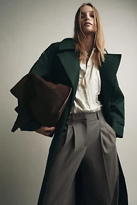 MAXI SUEDE SHOPPER