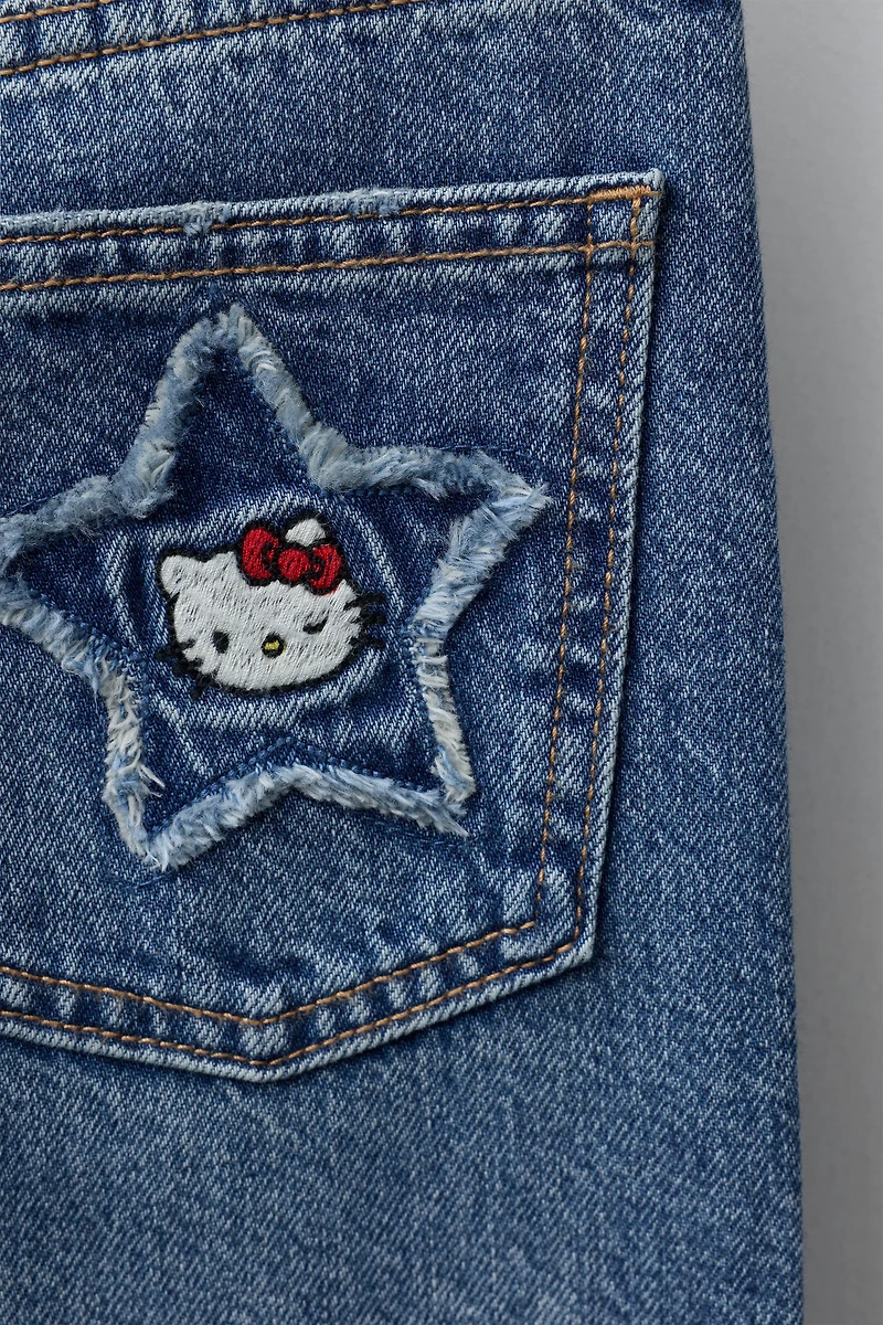 HELLO KITTY © SANRIO STRAIGHT JEANS