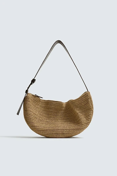 WOVEN SHOULDER BAG