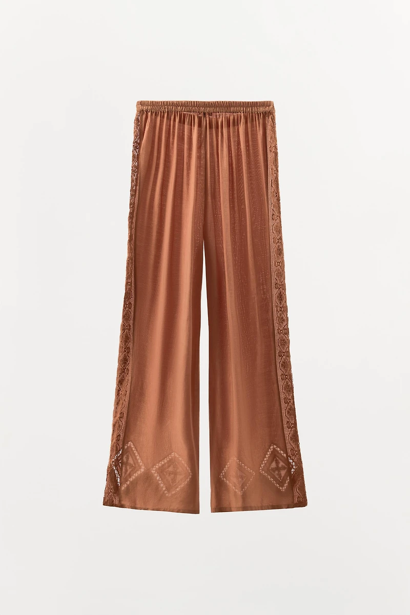 PANTALON DENTELLE LOSANGES LIMITED EDITION