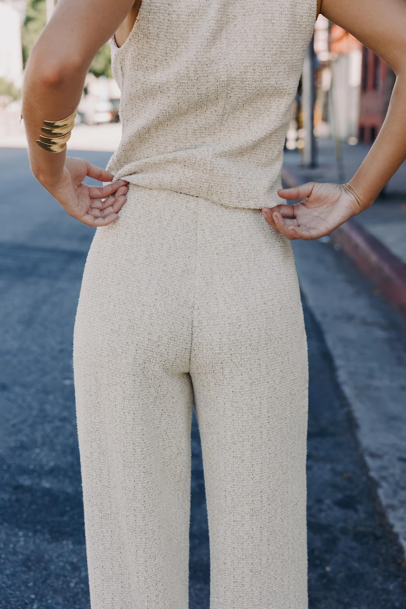 TEXTURED PANTS