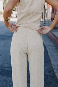 TEXTURED PANTS