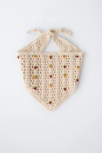 BANDANA EN CROCHET FRUITS