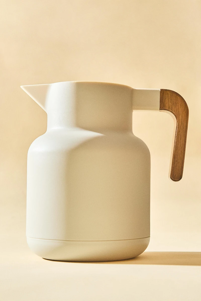 THERMOS WITH ACACIA HANDLE