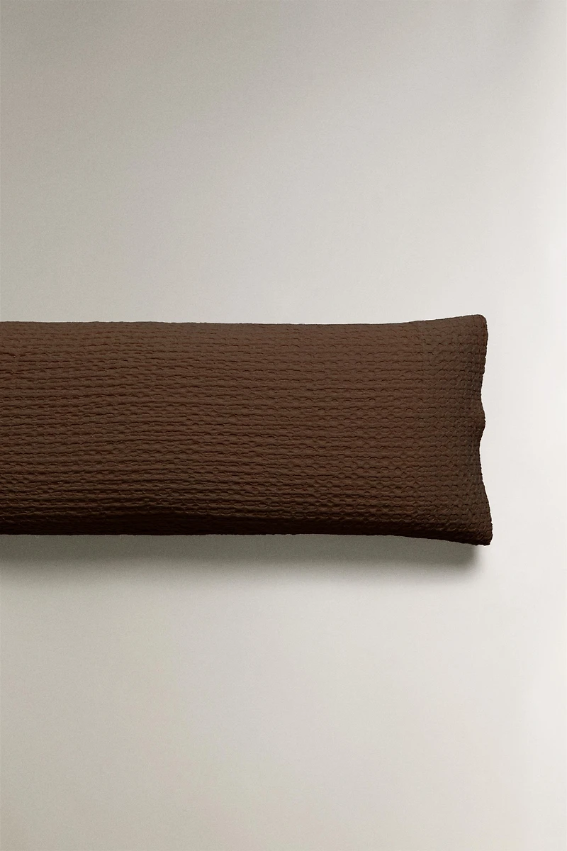 WAFFLE-KNIT PILLOWCASE