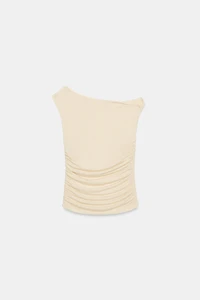DRAPED ASYMMETRIC TOP