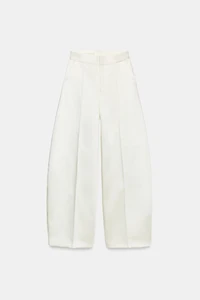 SATIN EFFECT BALLOON PANTS