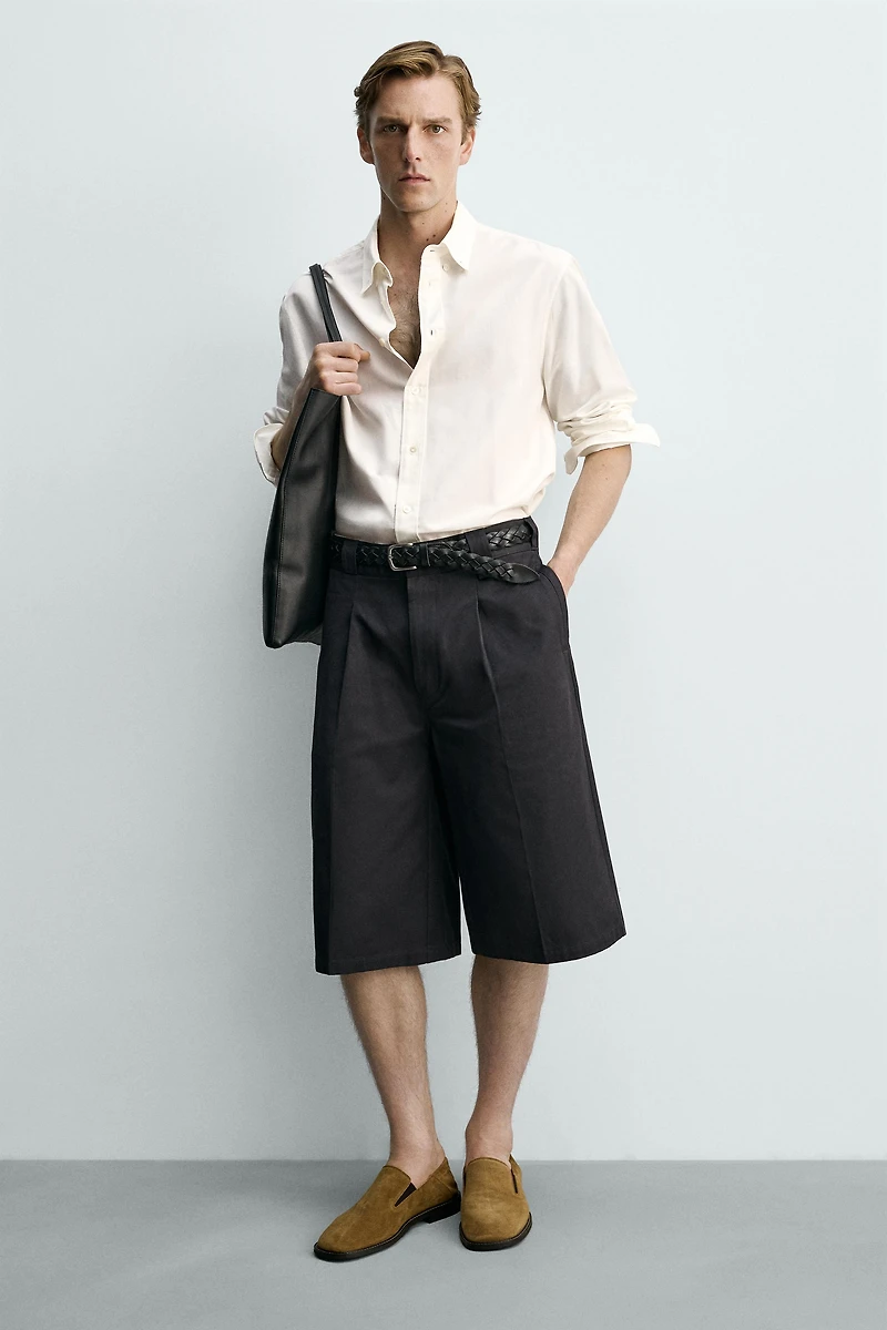 LEATHER LOAFERS