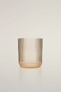 STRIPED ACRYLIC TUMBLER