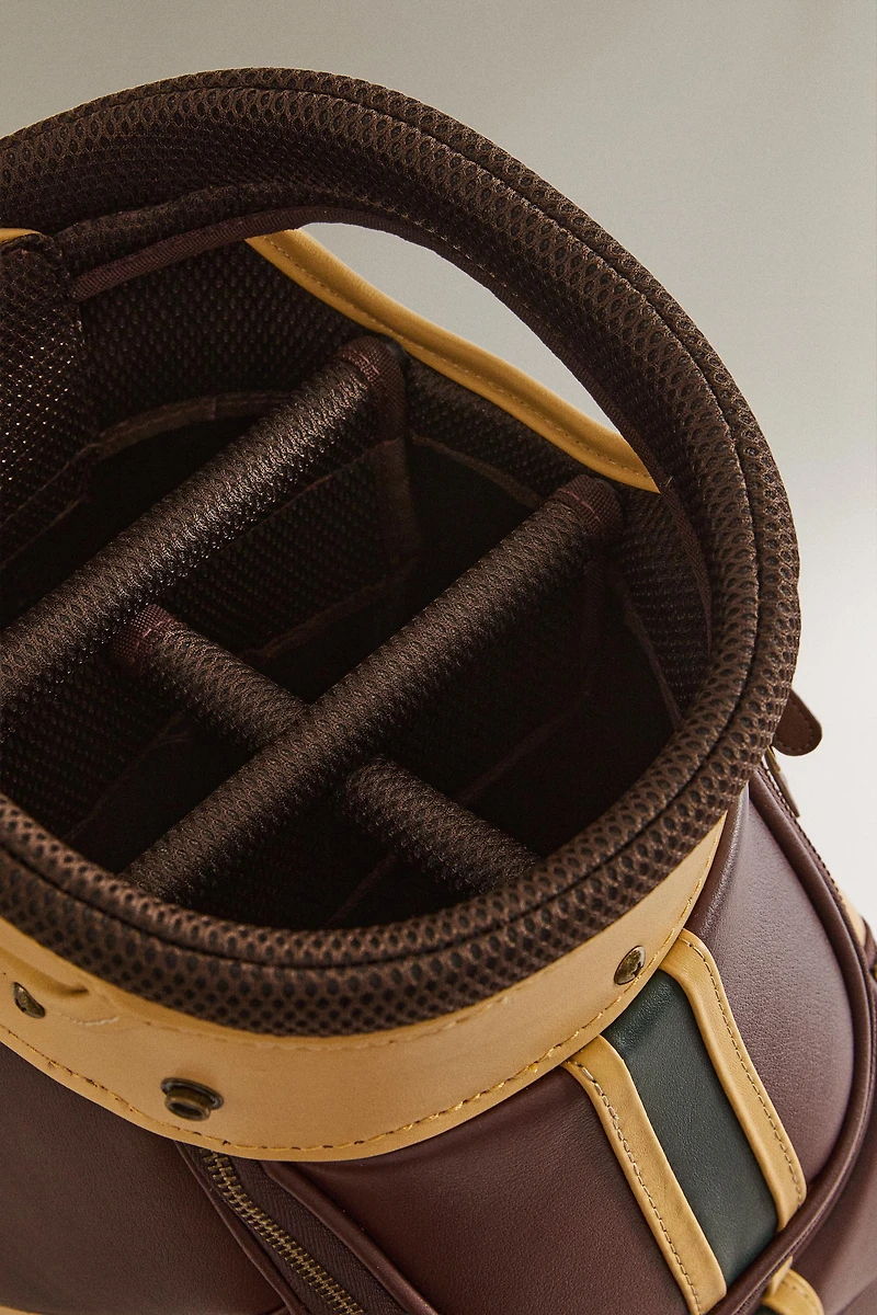LEATHER GOLF BAG