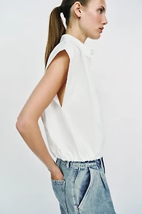 CHEMISE COURTE BOULE