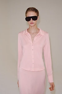 FLOWY LONG SLEEVE SHIRT
