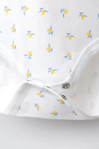 FIVE-PACK LEMON SHORT SLEEVE BODYSUITS