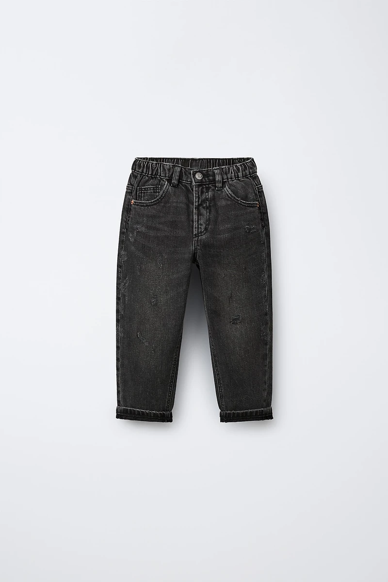 RIPPED BAGGY JEANS