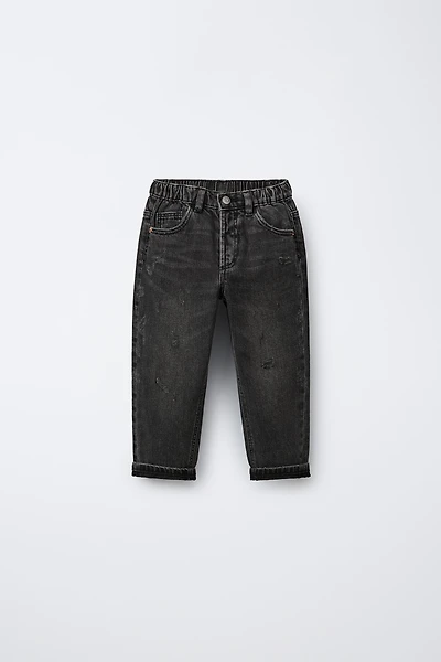 RIPPED BAGGY JEANS
