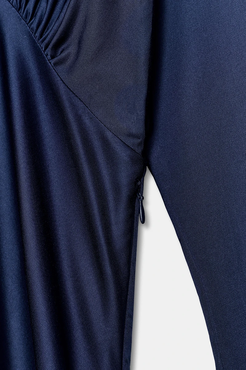 ZW COLLECTION SATIN EFFECT MAXI DRESS