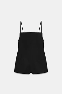 SHORT STRAP JUMPSUIT