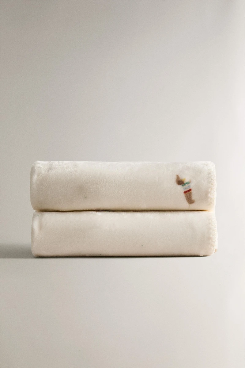 PLAID POLAIRE ENFANT TECKEL