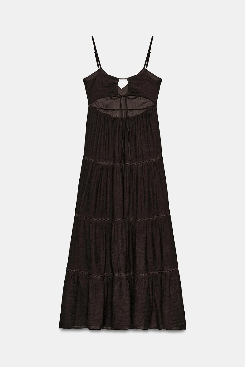 LONG STRAPPY DRESS